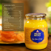 Natural Premium A2 Gir Cow Ghee By Himalayan Natives | Authentic Flavor & Natural Aroma Desi Cow Ghee Helps Boost Immunity | (250ml) 8.4 Ounce | Jar Pack